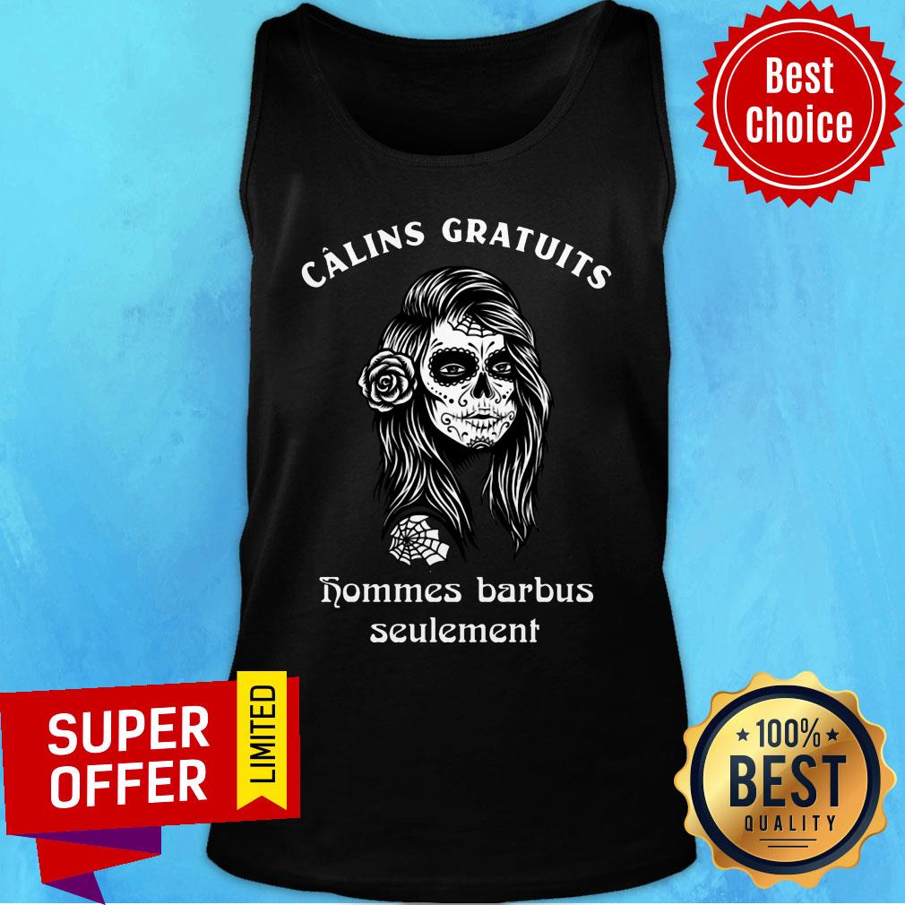 Caling Gratuits Hommes Barbus Seulement Shirt - Image 2