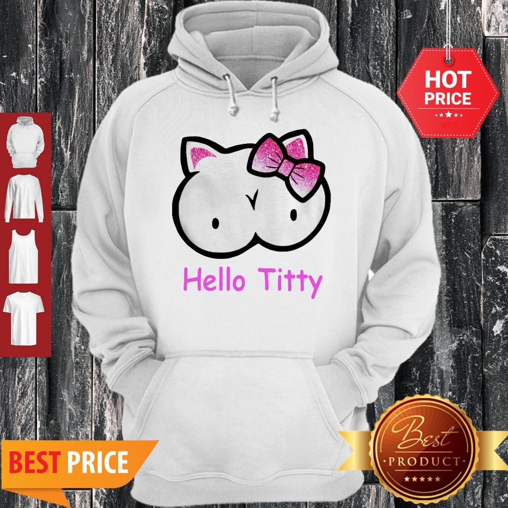 Modern Hello Kitty Hello Titty Shirt - Image 2