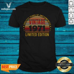 Sweet 50 Year Old 50th Birthday Decorations 1971 Vintage Retro Shirt