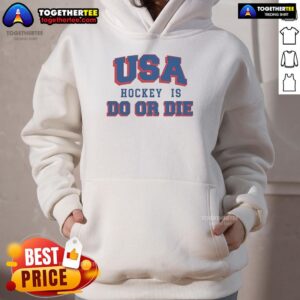 Alternative view of Official USA Hockey Is Do Or Die T-Shirt