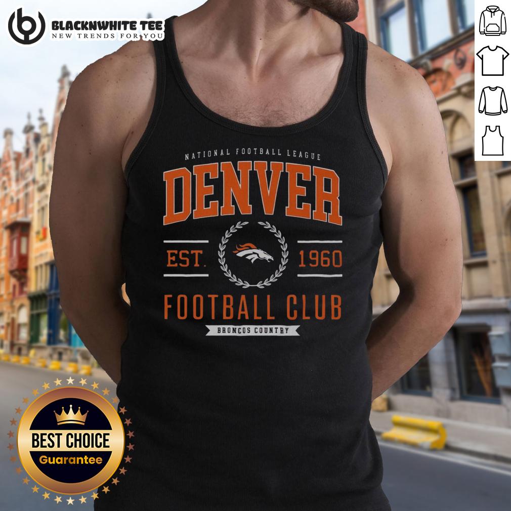 Top Denver Broncos Football Club T-Shirt - Image 3