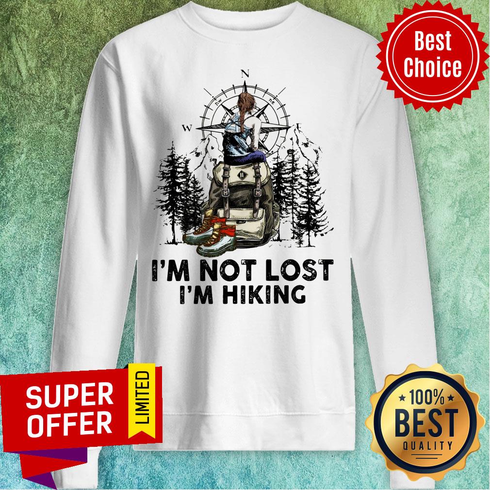 Official I'm Not Lost I'm Hiking Shirt - Image 5