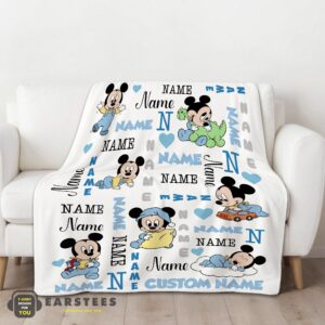 Alternative view of Good Disney Baby Mickey's Dreamland Blanket Fleece Customized Blanket