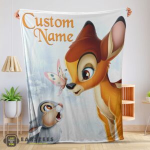 Good Disney Bambi And Thumper Blanket Fleece Customized Blanket