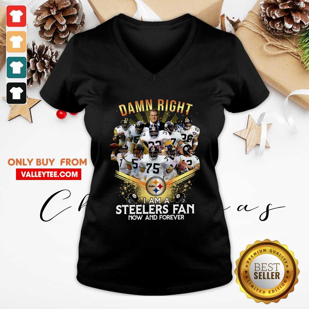 Cool 2020 Damn Right I Am A Steelers Fan Now And Forever Shirt - Image 4