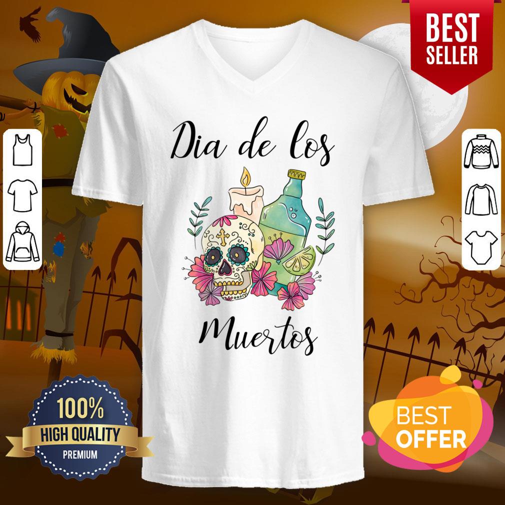 Dia De Los Muertos Day Of The Dead Sugar Skull Shirt - Image 2