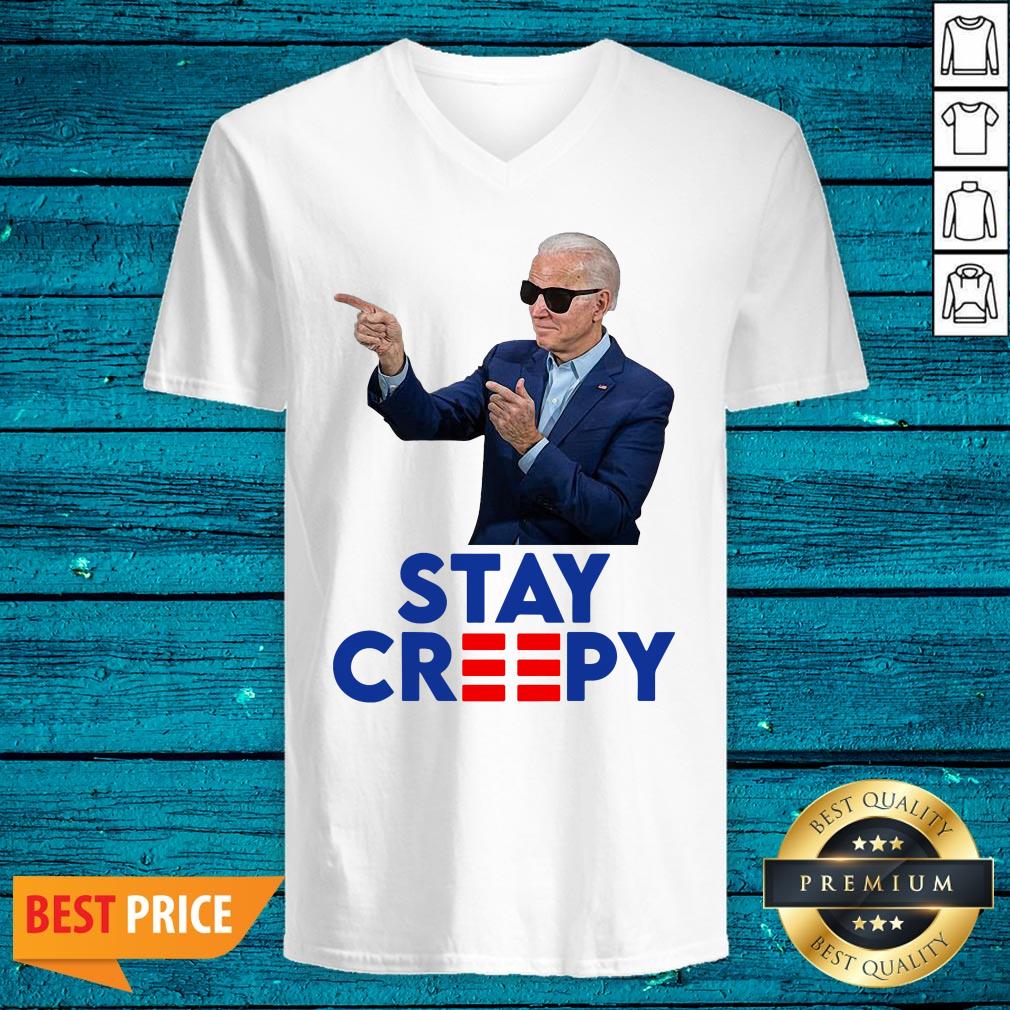 Beautiful President Joe Biden Stay Creepy Shirt - Image 4