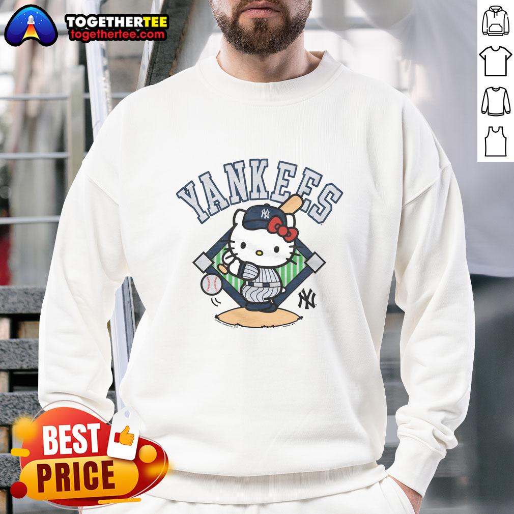 Good Hello Kitty X New York Yankees Swing T-Shirt - Image 5