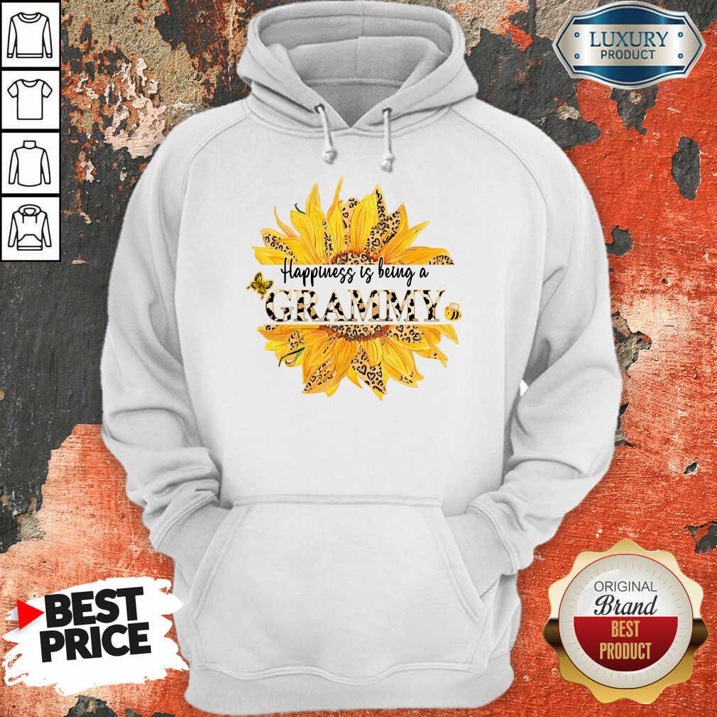 Sunflower Leopard Happiness Is Being A Grammy Shirt - Image 5