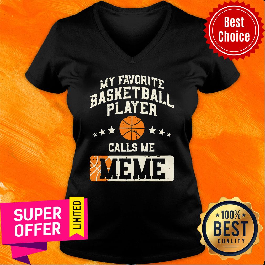 My Favorite Basketball Player Call Me Meme Shirt - Image 2