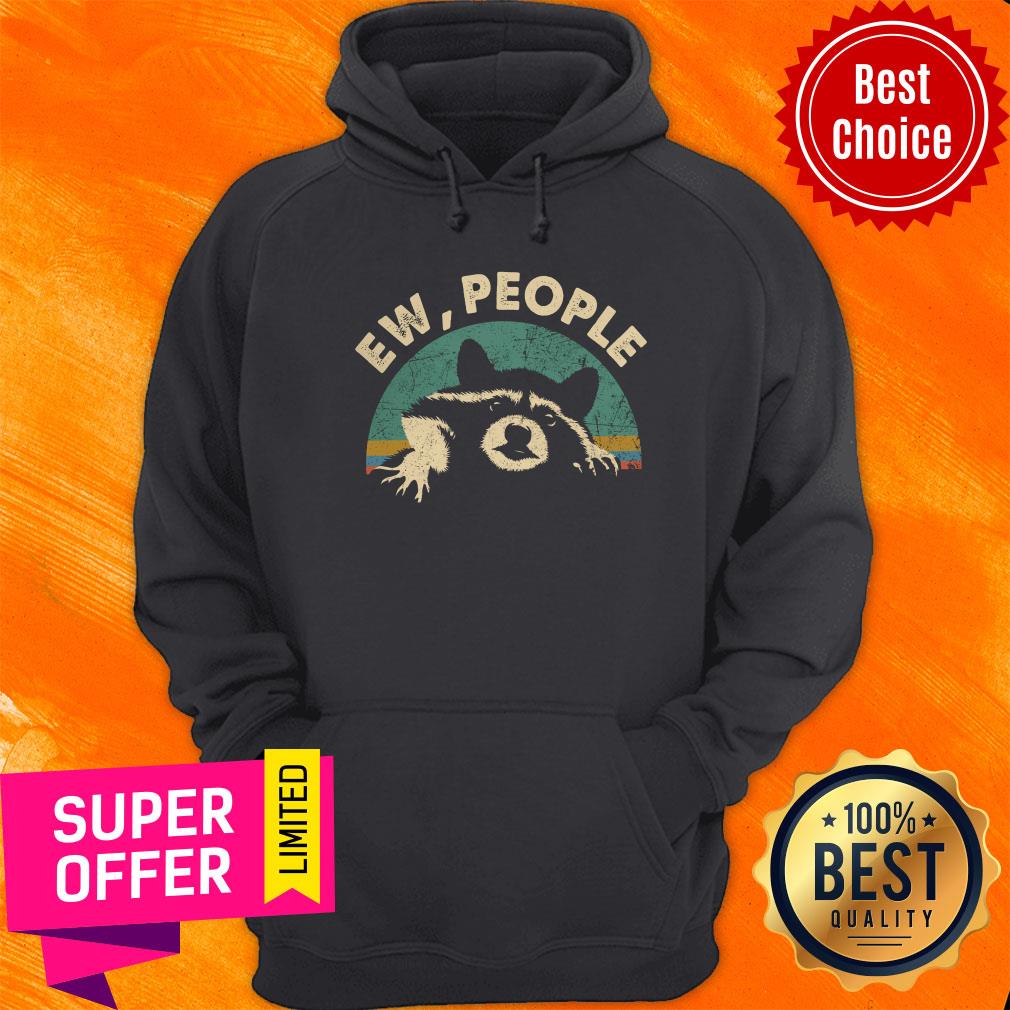 Raccoon Ew People Vintage Shirt - Image 2