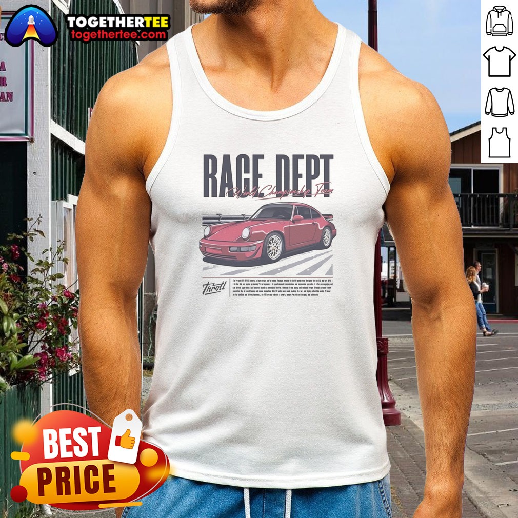 Good Throtl Race Dept Porsche 911 World Championship Team Shirt - Image 5