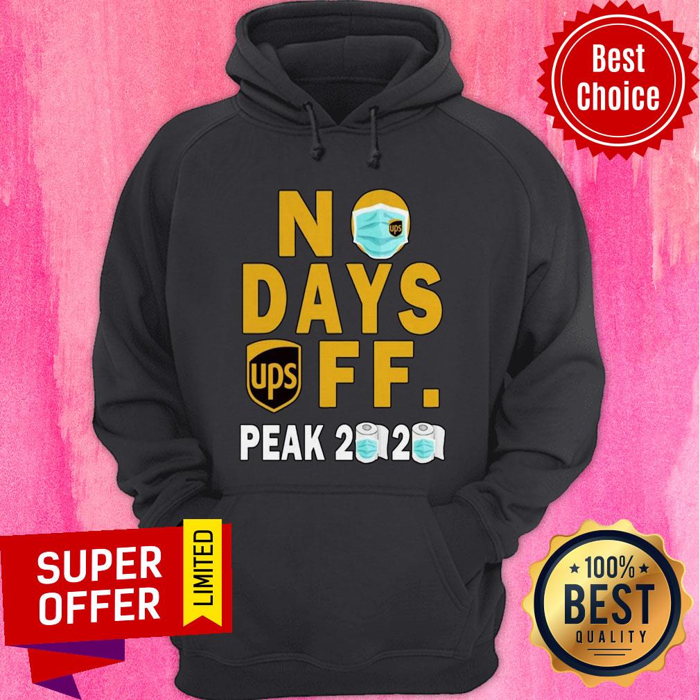 Premium No Days Ups Off Peak 2020 Face Mask Shirt - Image 3