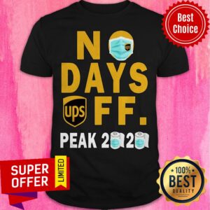 Premium No Days Ups Off Peak 2020 Face Mask Shirt