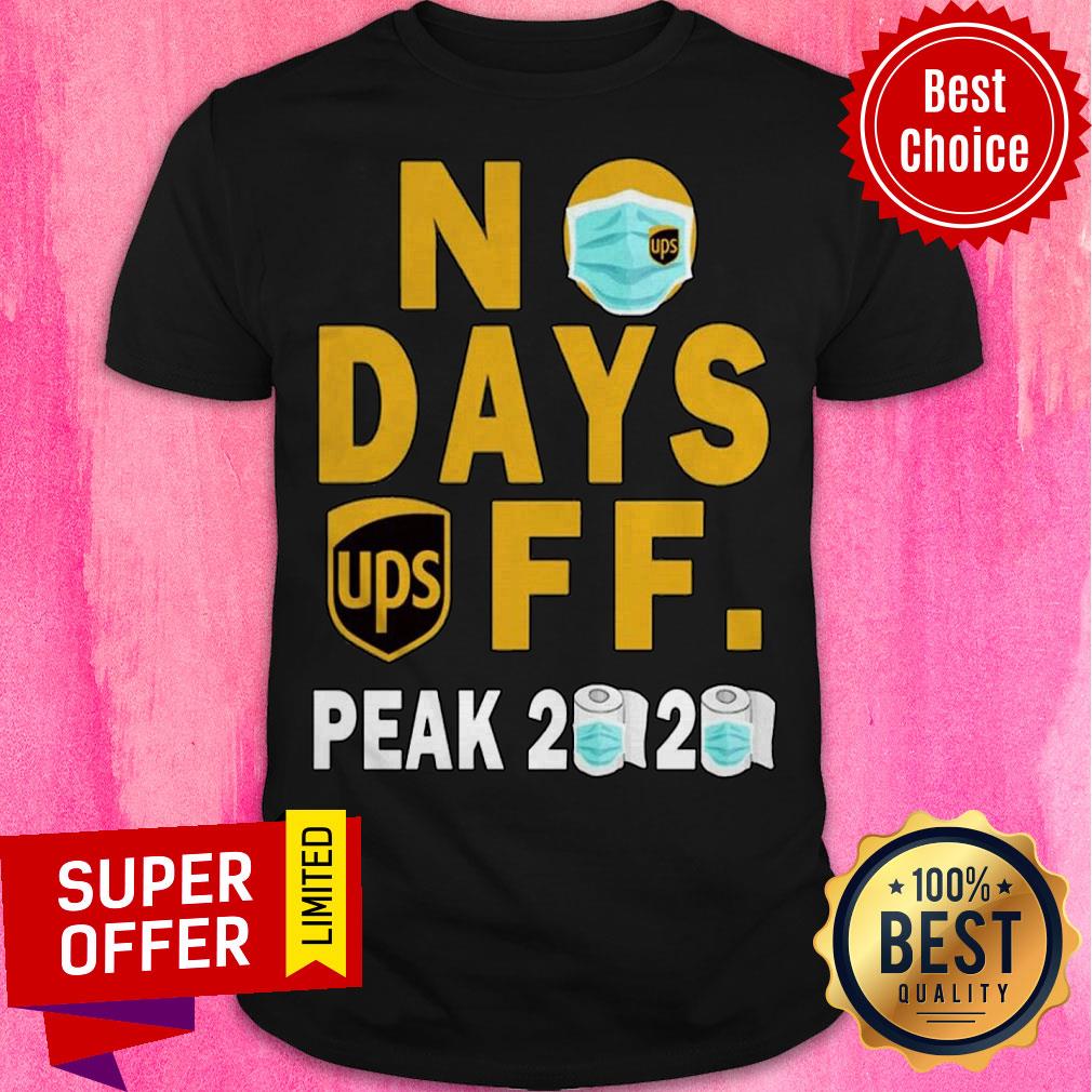 Premium No Days Ups Off Peak 2020 Face Mask Shirt