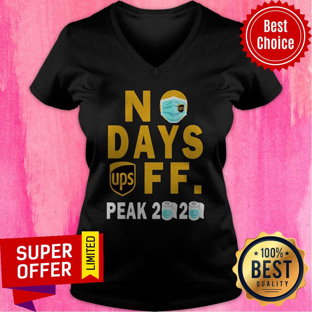 Premium No Days Ups Off Peak 2020 Face Mask Shirt - Image 4