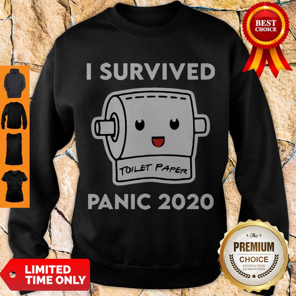 Nice I Survived Panic 2020 Toilet Paper Shirt - Image 3