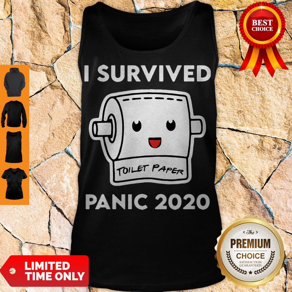 Nice I Survived Panic 2020 Toilet Paper Shirt - Image 4