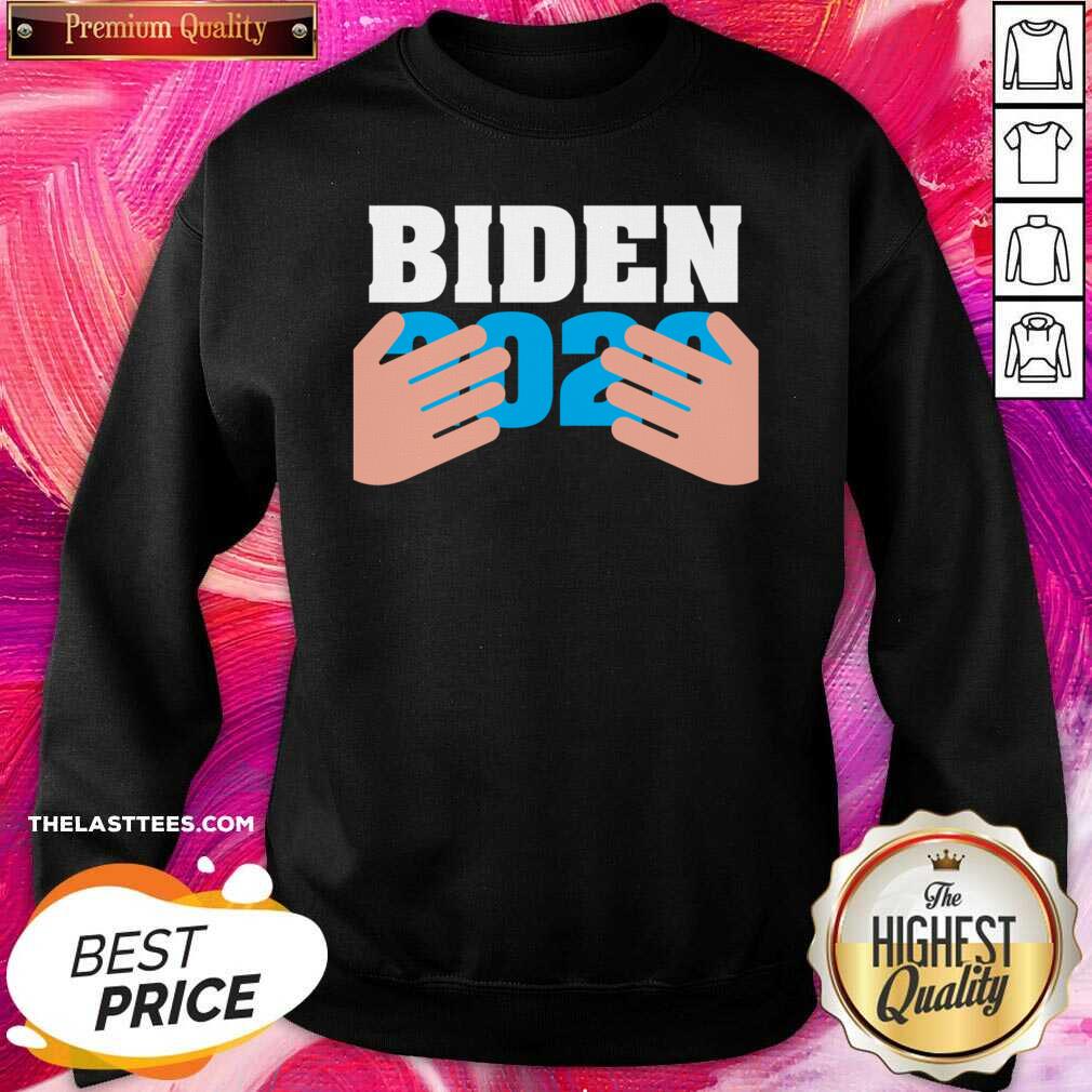 Official Joe Biden 2021 Hands Shirt - Image 5