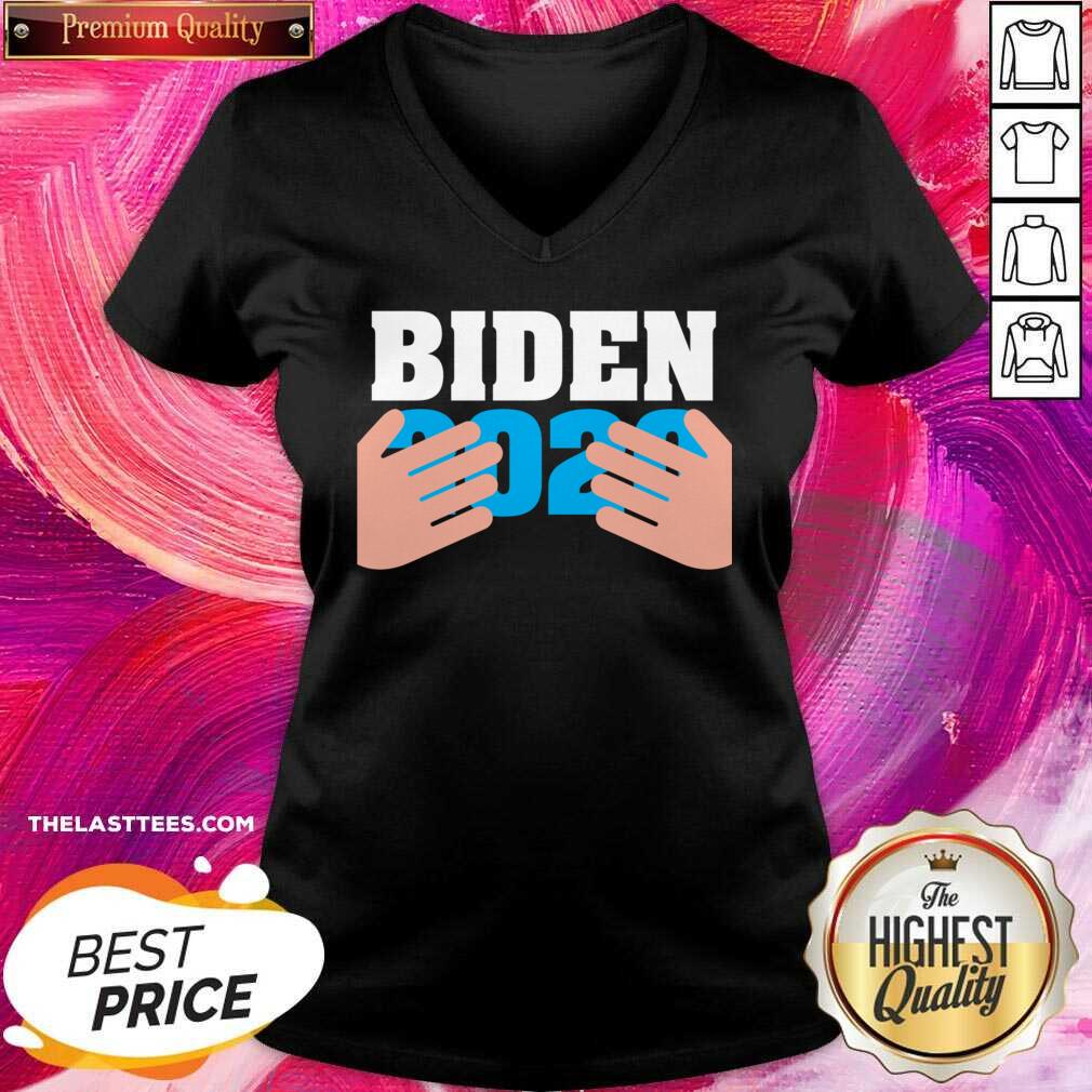 Official Joe Biden 2021 Hands Shirt - Image 3