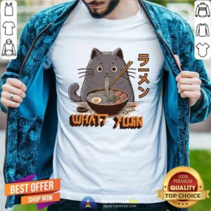 Ramen Cat What Yujin T-shirt
