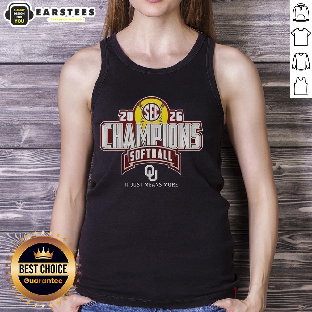 Good Oklahoma Softball Back To Back Sec Regular Season 2026 Champions T-Shirt - Image 4