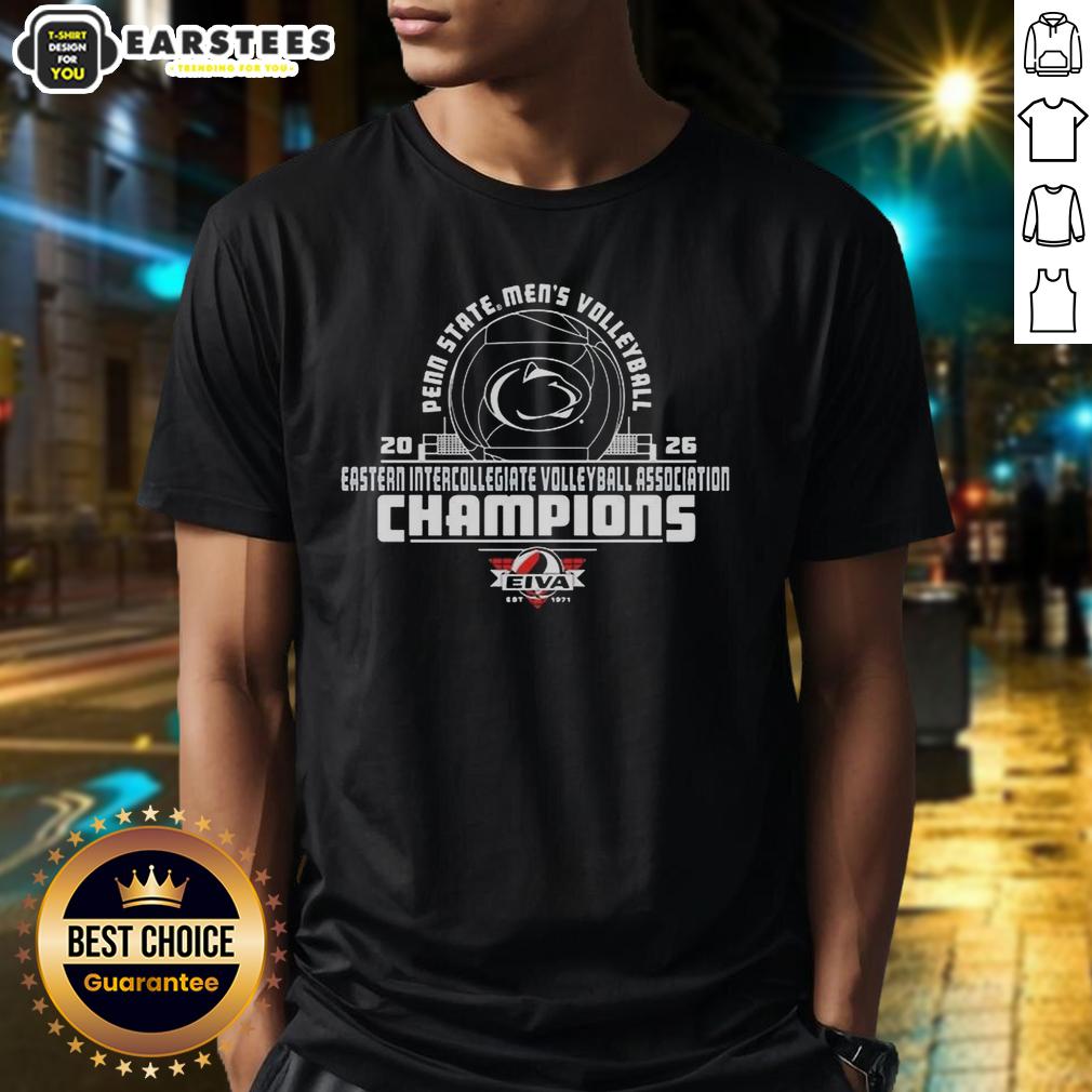 Good Penn State NCAA Men's Volleyball 2026 Eiva Conference Champions Campus T-Shirt