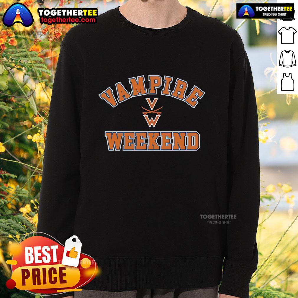 Official Vampire Weekend Charlottesville Ting Pavilion October 2nd 2024 T-Shirt - Image 5