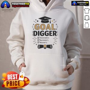 Alternative view of Good Goal Digger Graduation Checklist T-Shirt