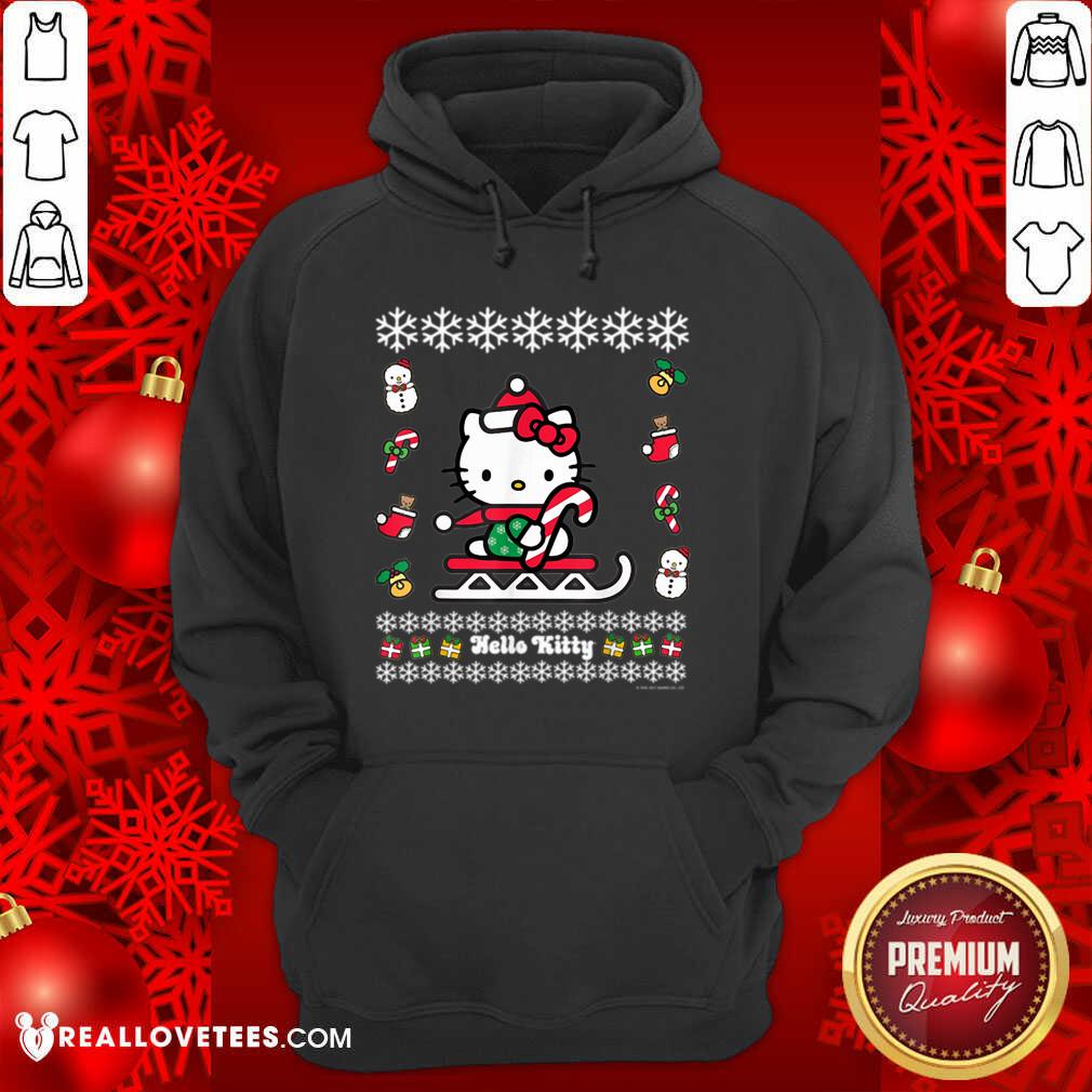 Awesome Hello Kitty Ugly Christmas Shirt - Image 4