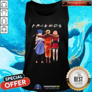 Alternative view of Official Friends Sasuke Naruto And Sakura Shirt