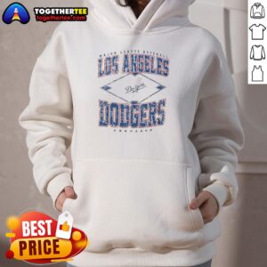 Alternative view of Official Los Angeles Dodgers Major League Baseball Cooperstown Diamond T-Shirt