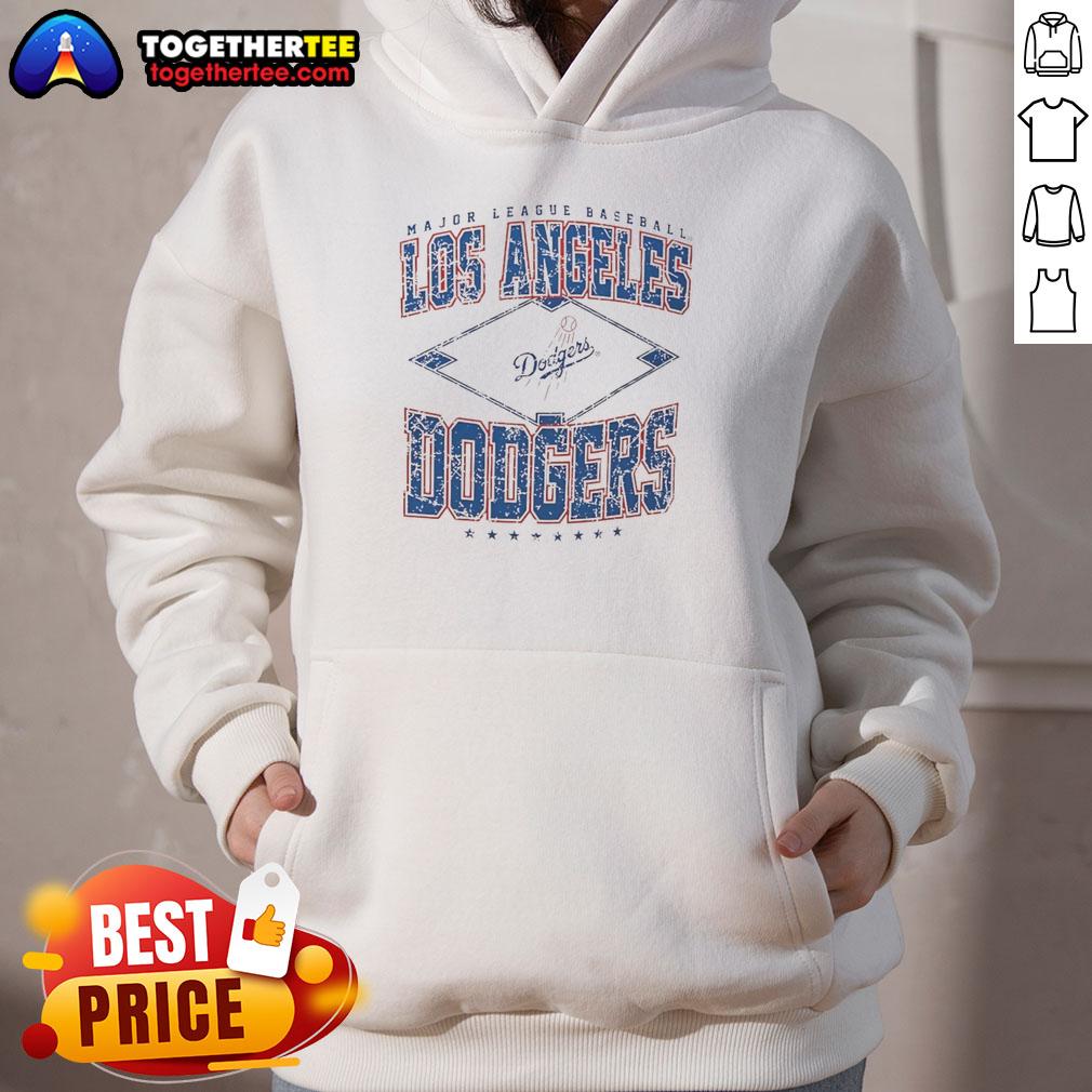 Official Los Angeles Dodgers Major League Baseball Cooperstown Diamond T-Shirt - Image 2