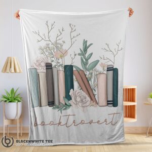 Awesome Perfect Vintage Floral Book Lover Blanket Fleece