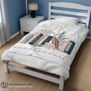 Alternative view of Awesome Perfect Vintage Floral Book Lover Blanket Fleece
