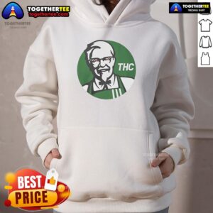 Alternative view of Top KFC X THC Logo Funny T-Shirt