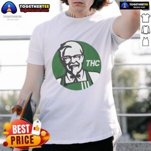 Top KFC X THC Logo Funny T-Shirt