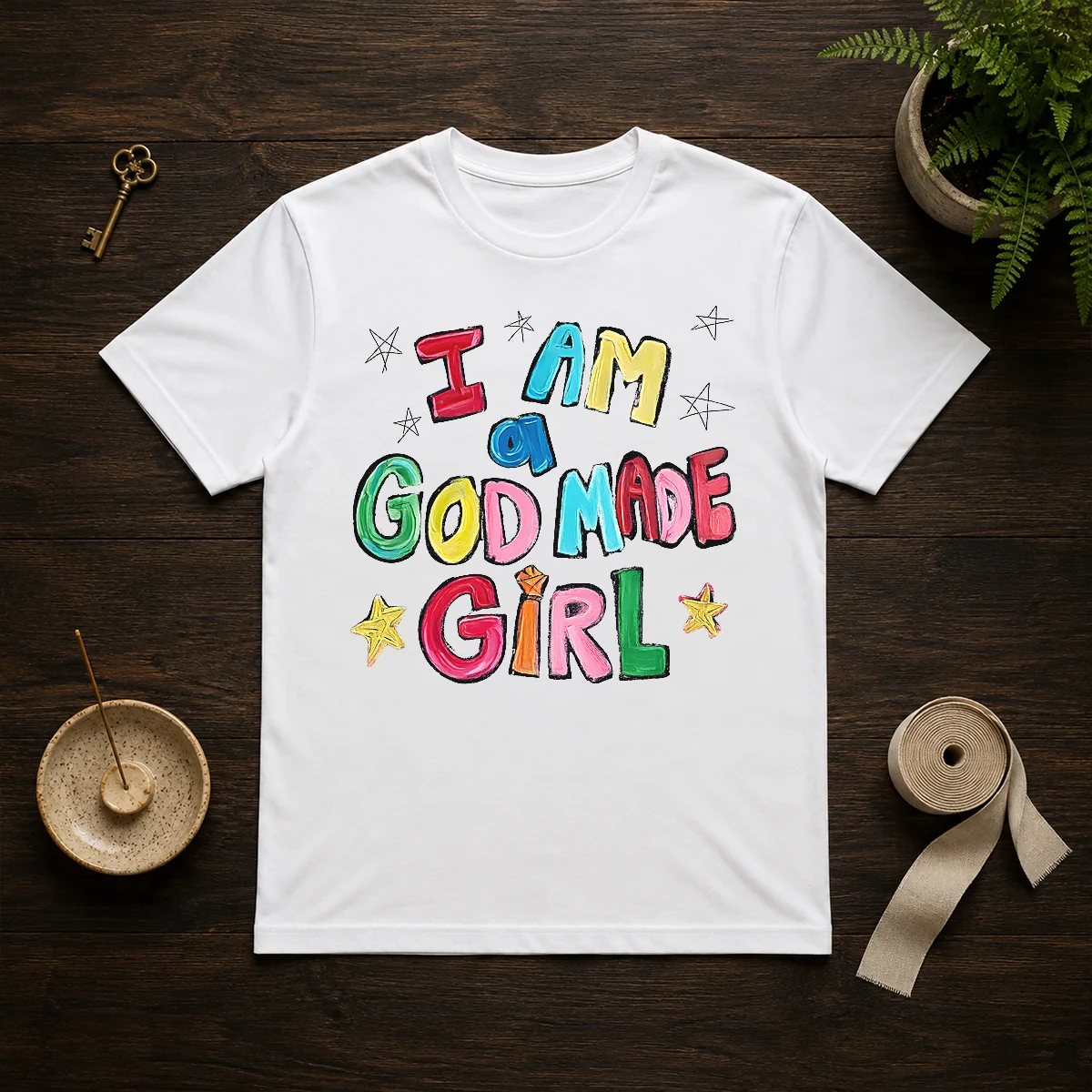 Official I Am A God Made Girl Shirt