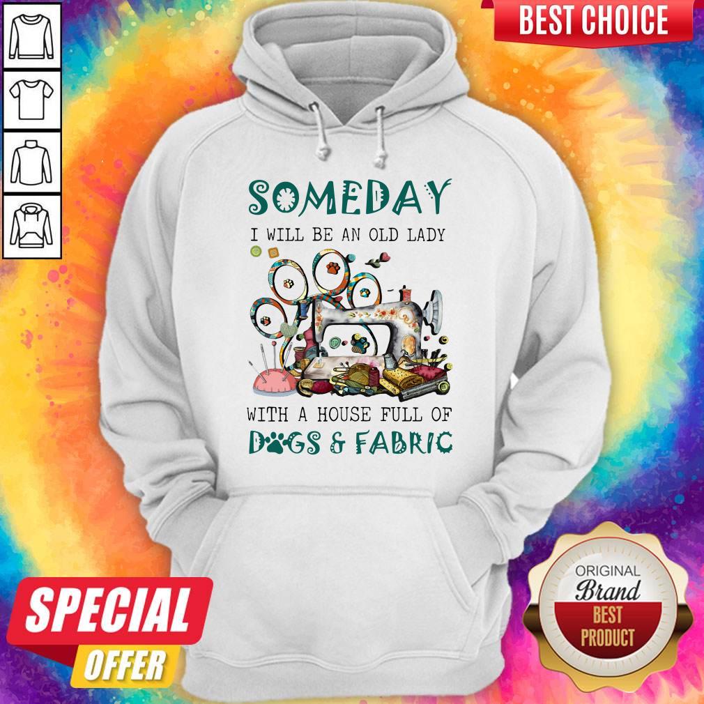 Someday I Will Be An Old Lady With A House Full Of Dogs And Fabric Quilt Shirt - Image 2