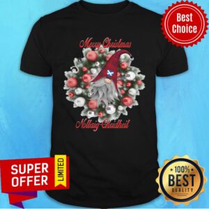 Merry Christmas Gnome And Scottish Nollaig Chridheil Shirt