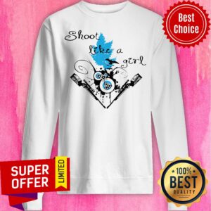 Alternative view of Premium Shoot Like A Girl Shirt