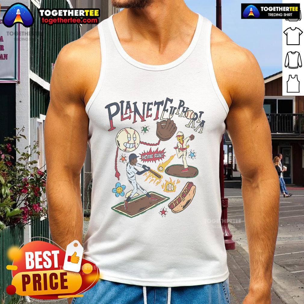 Premium Planet Euphoria Home Run Baseball T-Shirt - Image 4