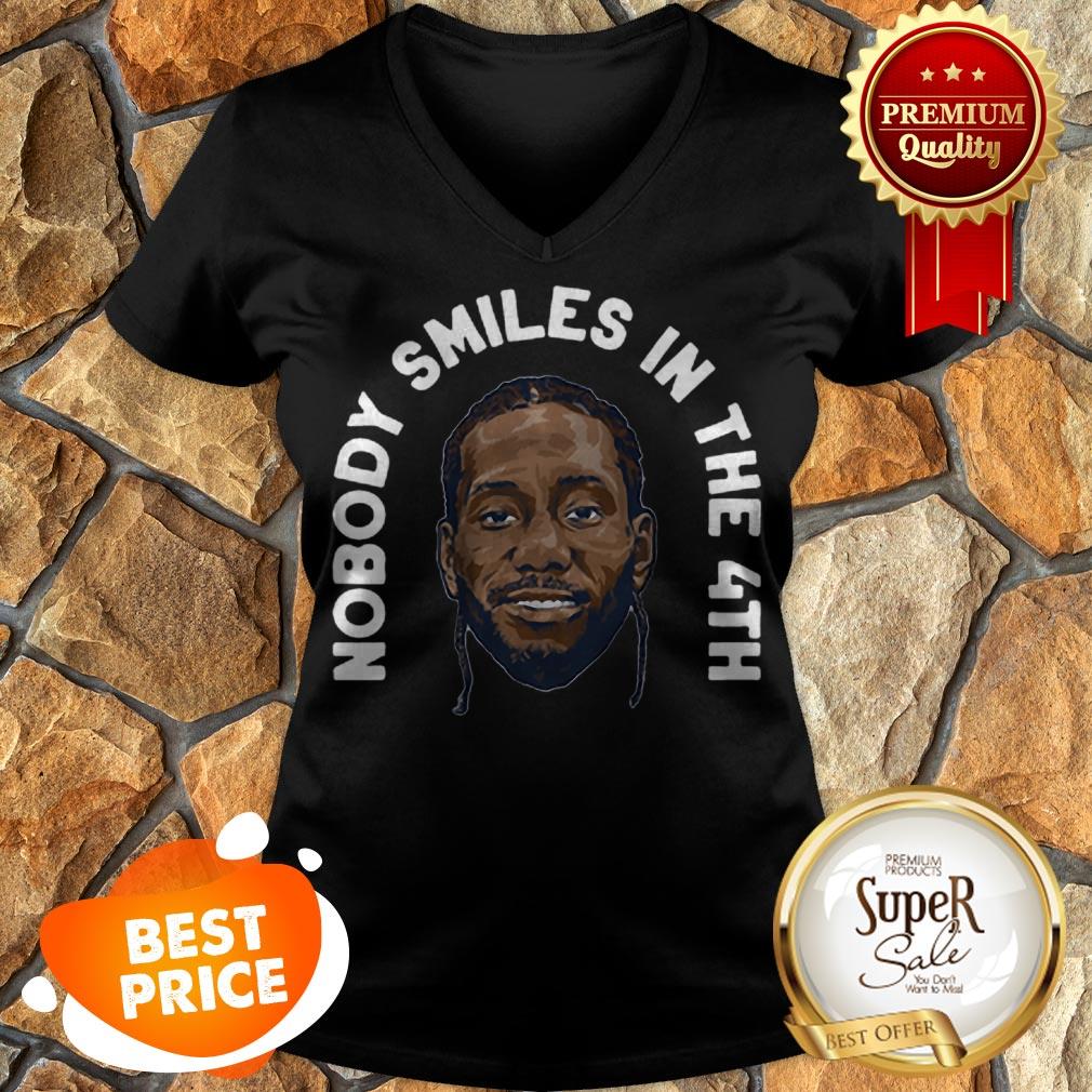 Nice Kawhi Leonard Nobody Smiles In The 4th Los Angeles Clippers Shirt - Image 3