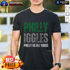 Top Phill Y Iggles Phill Y Vs All Youse T-Shirt
