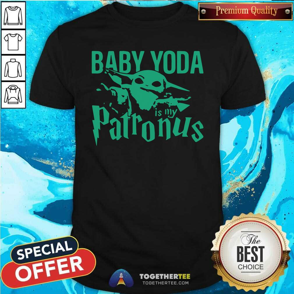 Beautiful Baby Yoda Is My Patronus Shirt