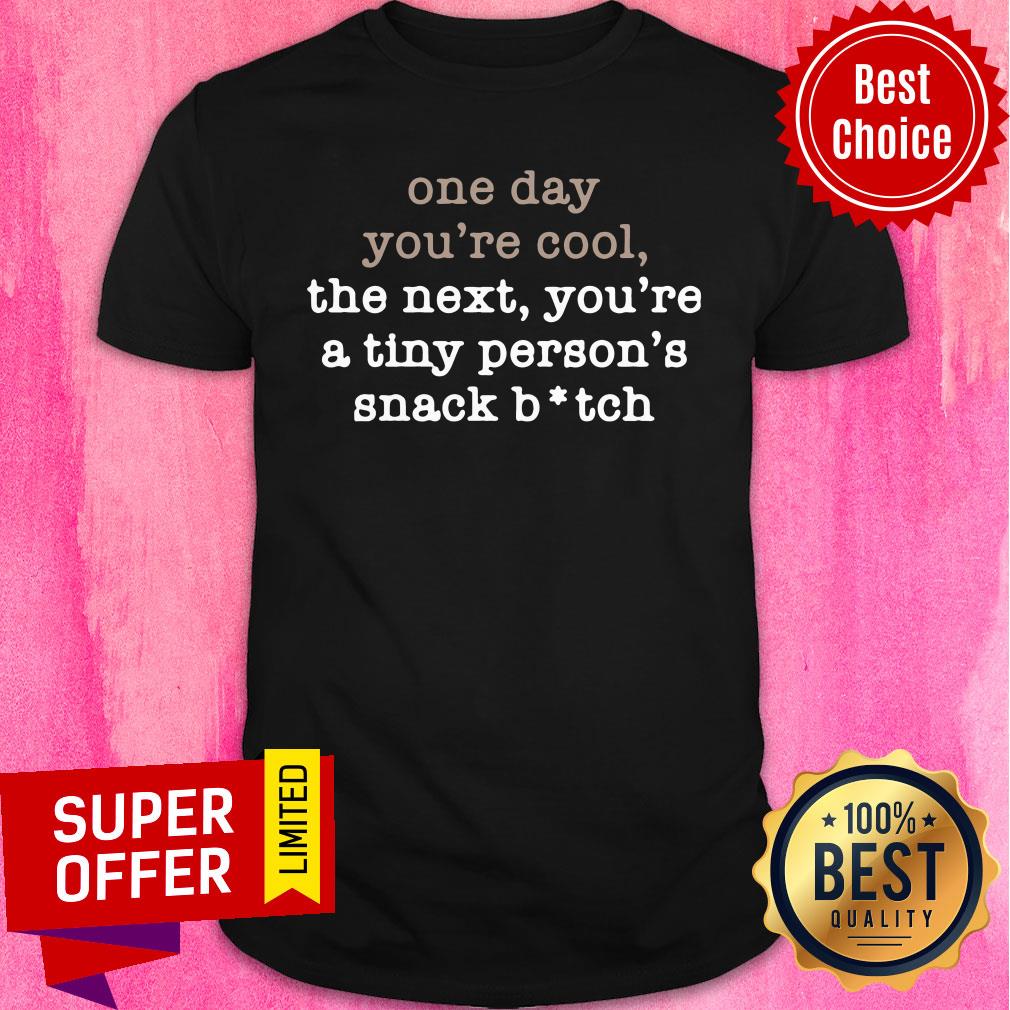 One Day You’re Cool The Next You’re A Tiny Person’s Snack Bitch Shirt