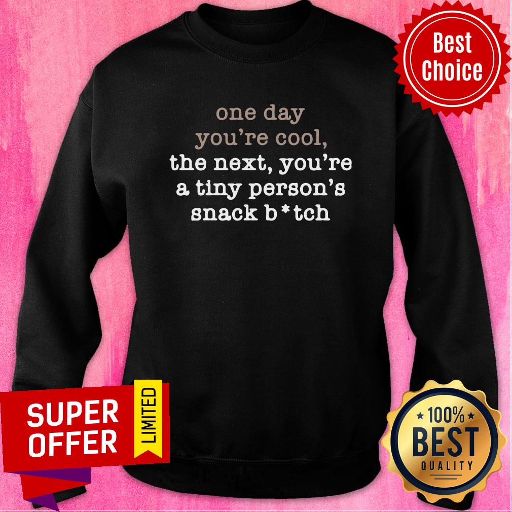 One Day You’re Cool The Next You’re A Tiny Person’s Snack Bitch Shirt - Image 5