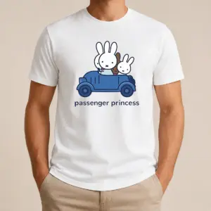 Original Miffy Passenger Princess Bunny Cute Rabbit Shirt