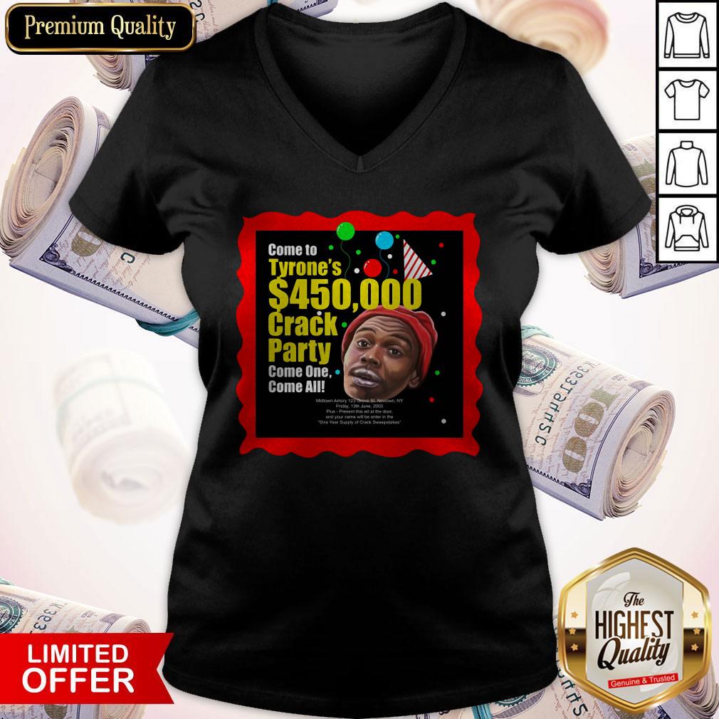 Tyrone Biggums $450,000 Crack Party Shirt - Image 2