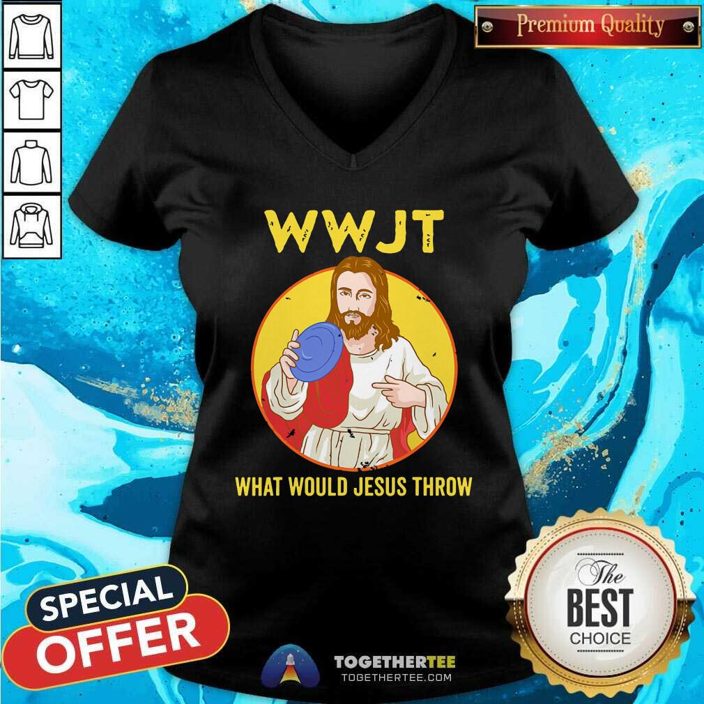 WWJT What Would Jesus Throw Shirt - Image 2